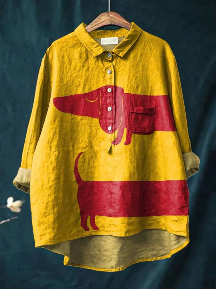 ชาร์ลี | เสื้อยืดศิลปะสุนัข
