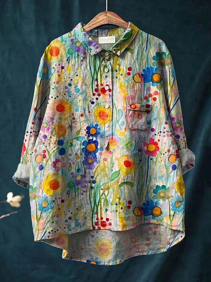 เสื้อยืดศิลปะฮิปปี้แห่งสันติภาพ