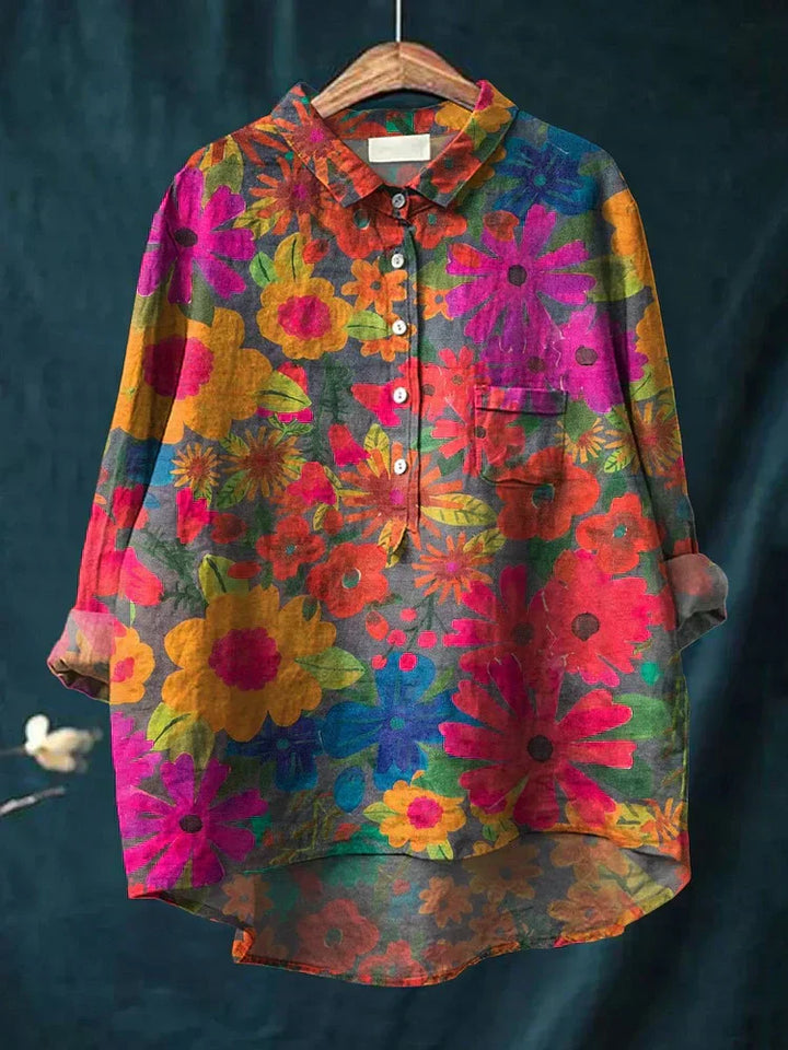ไวโอเล็ต | เสื้อยืดศิลปะพืช
