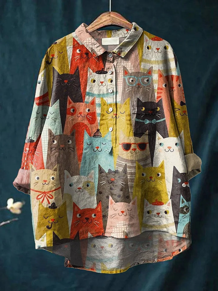 ชีล่า | เสื้อยืดศิลป猫