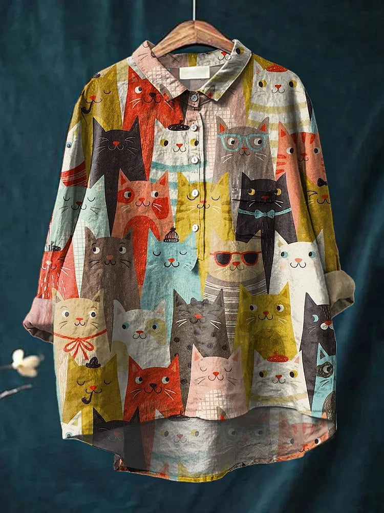 ชีล่า | เสื้อยืดศิลป猫