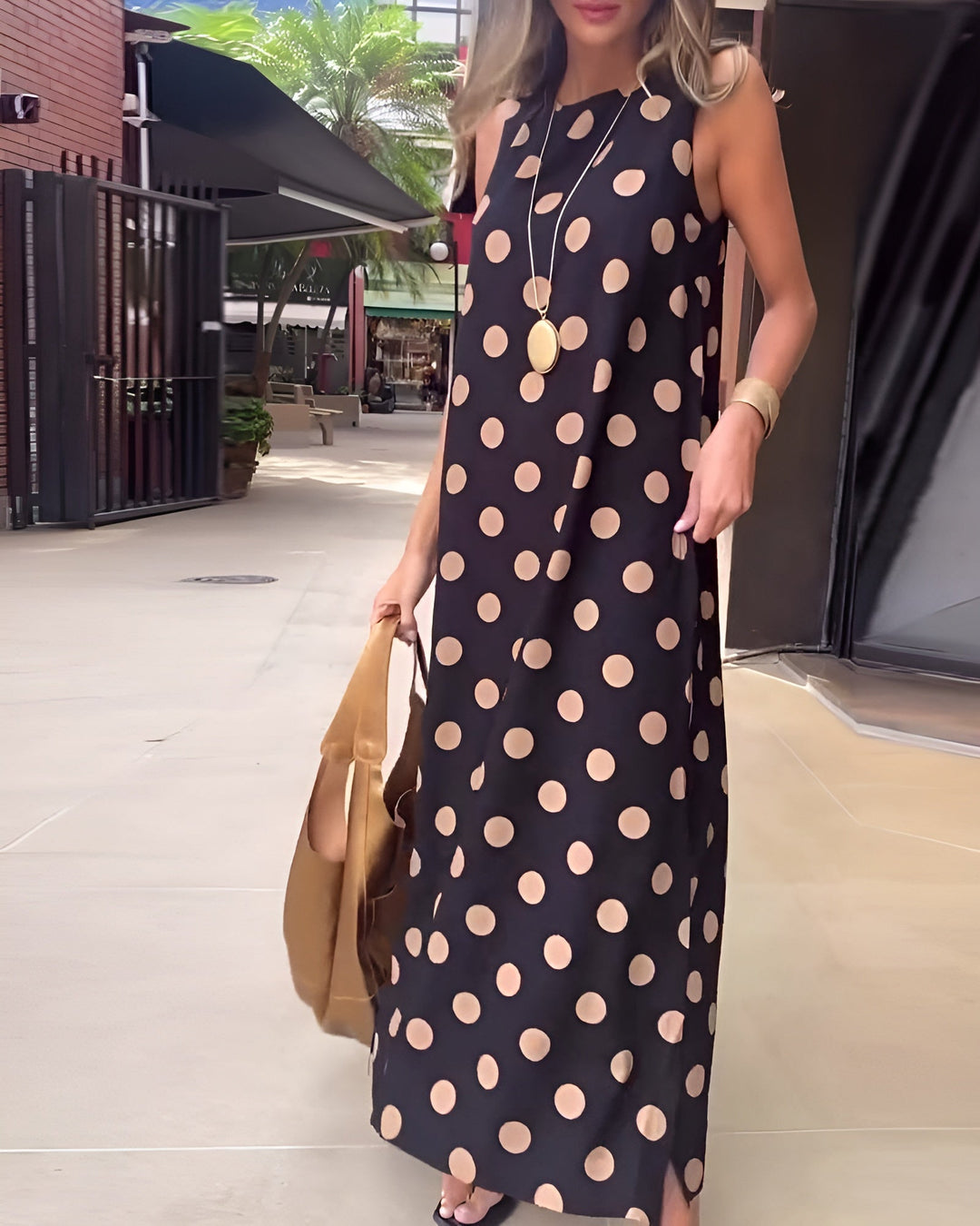 Roxane™ | ชุดเดรสลายจุดแม็กซี่