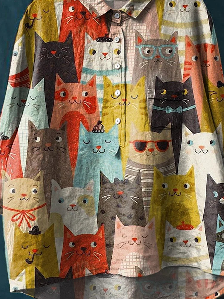 ชีล่า | เสื้อยืดศิลป猫