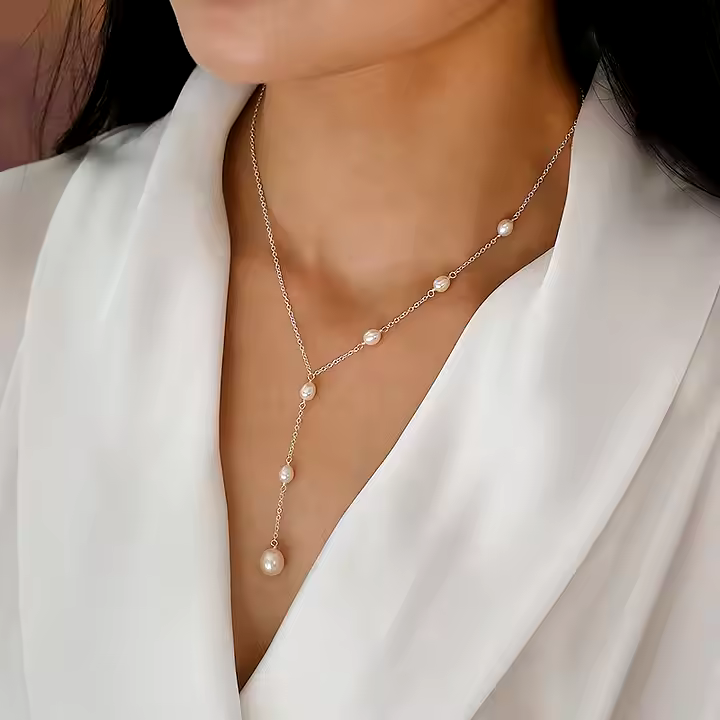 Jiela™ - สร้อยคอไข่มุกแฟชั่น