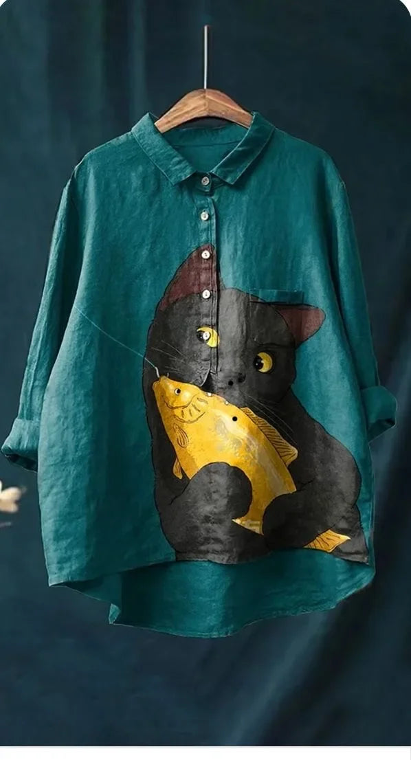 อูรูลู | เสื้อยืดศิลป猫