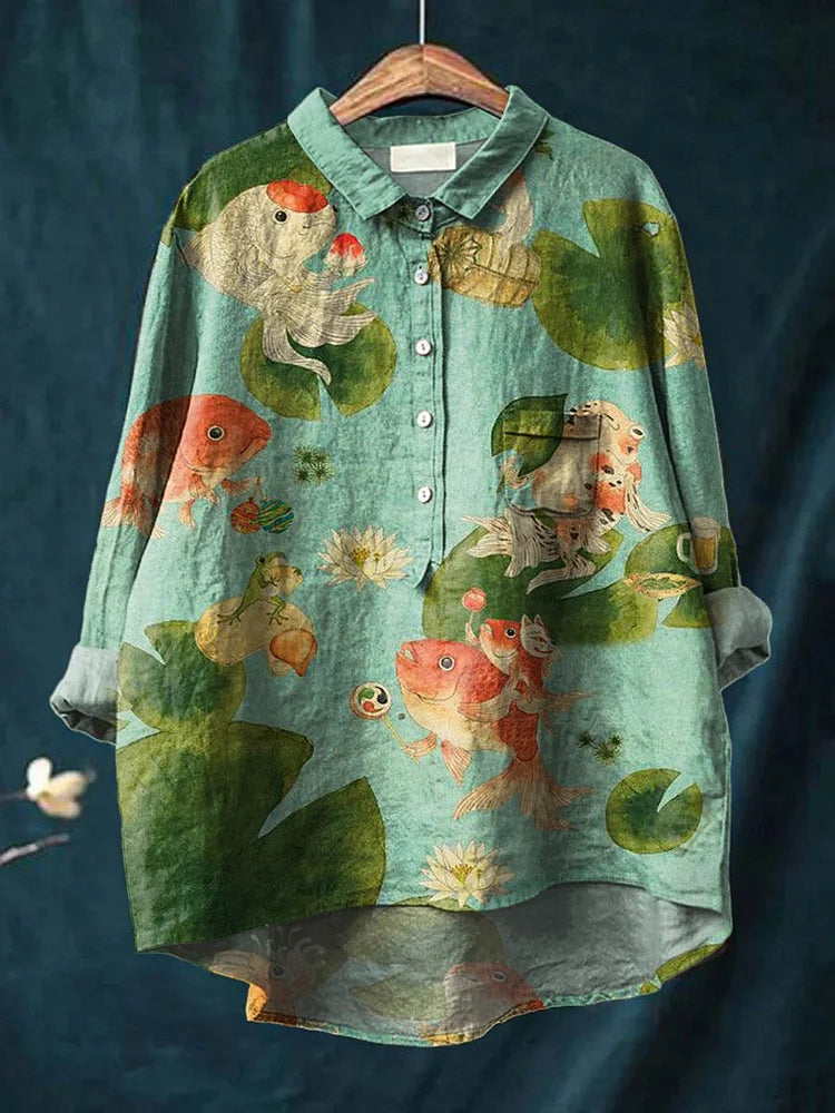 โรซี่ | เสื้อยืดศิลปะปลาทอง