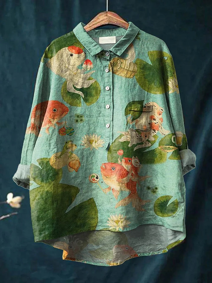 โรซี่ | เสื้อยืดศิลปะปลาทอง