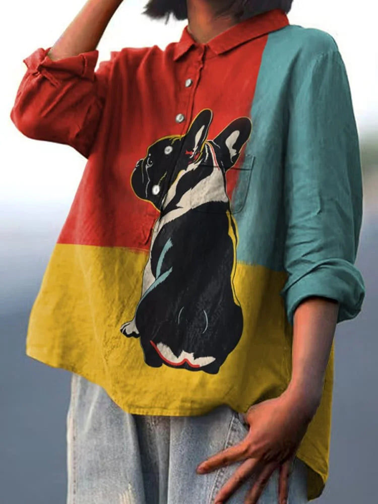 Myro | เสื้อยืดศิลปะสุนัข