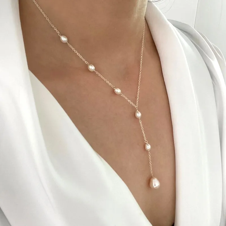 Jiela™ - สร้อยคอไข่มุกแฟชั่น